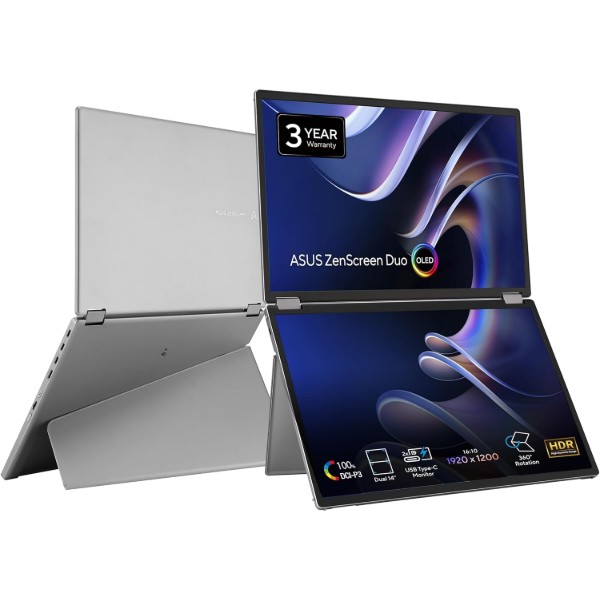 Фото - Монітор Asus ZenScreen DUO MQ149CD
